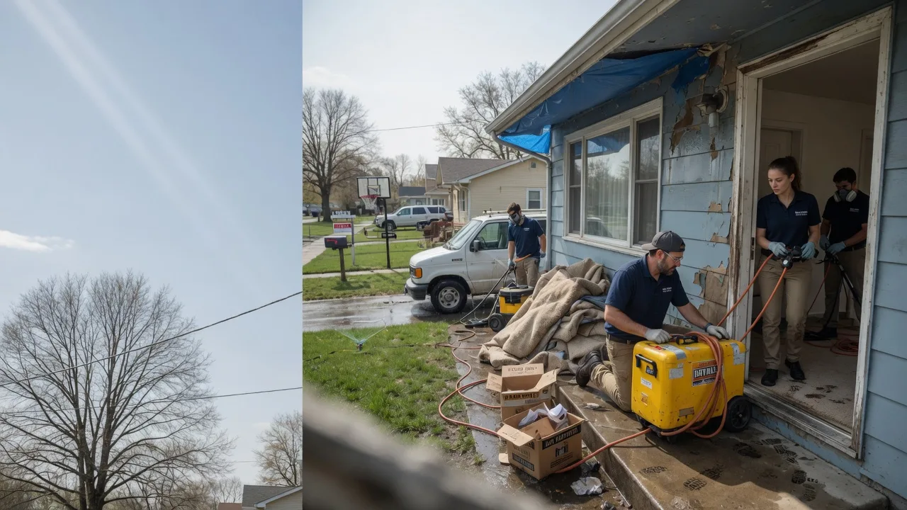 Basement Flood Cleanup in Sherburn, MN near me